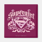 Supergirl Crest Design Magneet (Voorkant)