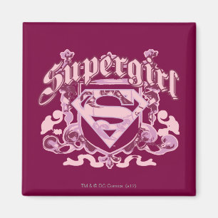 Supergirl Crest Design Magneet