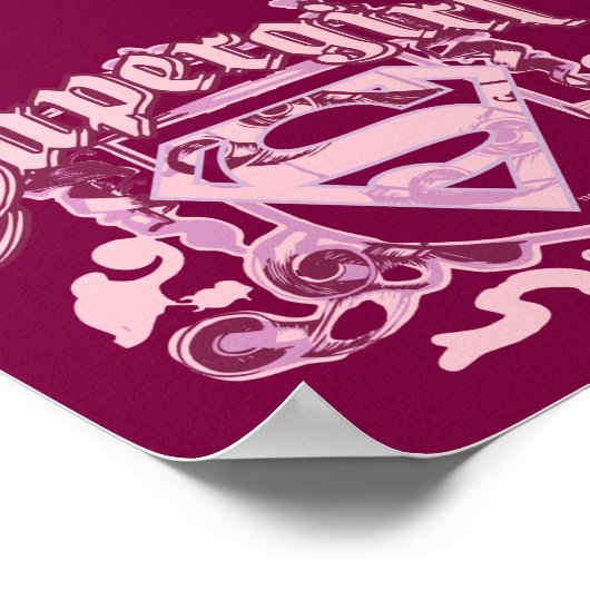 Supergirl Crest Design Poster (Hoek)