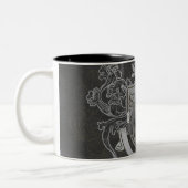 Supergirl Crest Tweekleurige Koffiemok (Links)