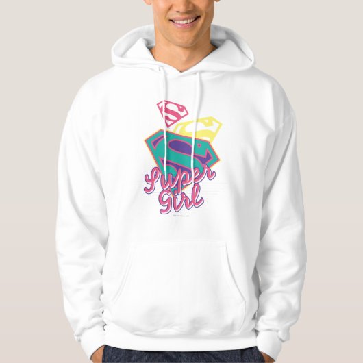 Supergirl Cursive Hoodie (Voorkant)