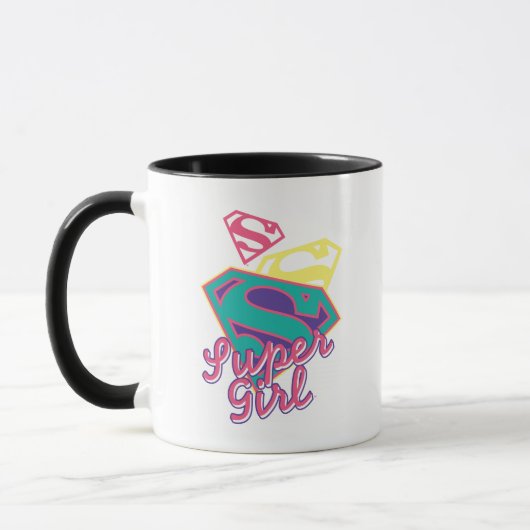 Supergirl Cursive Mok (Links)