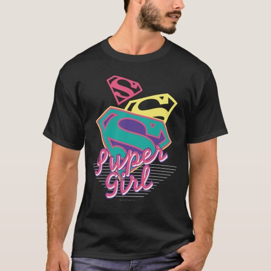 Supergirl Cursive T-shirt (Voorkant)