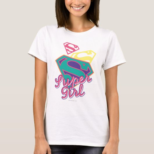 Supergirl Cursive T-shirt (Voorkant)