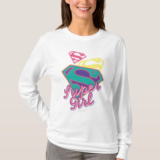 Supergirl Cursive T-shirt (Voorkant)