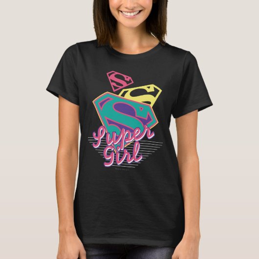 Supergirl Cursive T-shirt (Voorkant)
