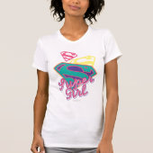 Supergirl Cursive T-shirt (Voorkant)
