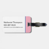 Supergirl "De toekomst is Vrouw" Bagagelabel (Achterkant horizontaal)