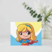 Supergirl "De toekomst is Vrouw" Briefkaart (Staand voorkant)