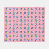 Supergirl "De toekomst is Vrouw" Fleece Deken (Voorkant (Horizontaal))