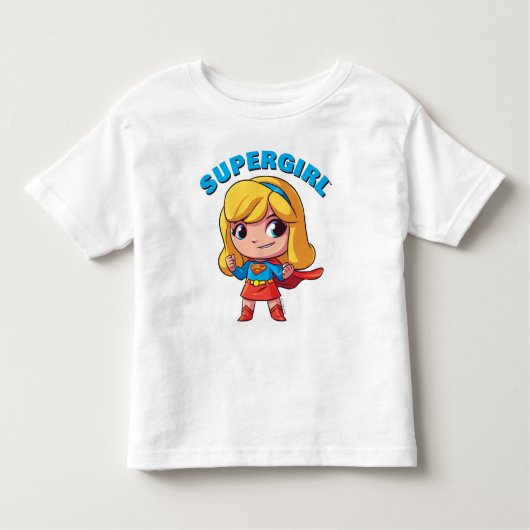 Supergirl "De toekomst is Vrouw" Kinder Shirts (Voorkant)
