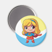 Supergirl "De toekomst is Vrouw" Magneet (Voorkant / Achterkant)