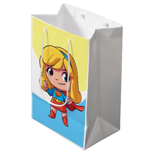Supergirl "De toekomst is Vrouw" Medium Cadeauzakje (Voorkant Gekanteld)