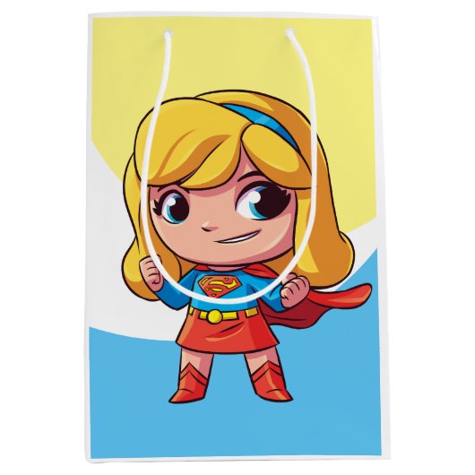 Supergirl "De toekomst is Vrouw" Medium Cadeauzakje (Voorkant)