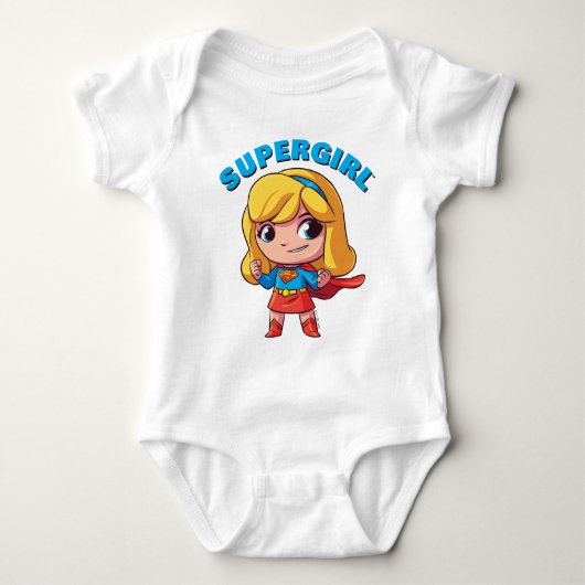 Supergirl "De toekomst is Vrouw" Romper (Voorkant)