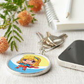 Supergirl "De toekomst is Vrouw" Sleutelhanger (Zijkant)