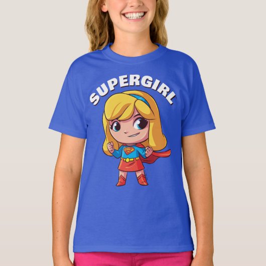 Supergirl "De toekomst is Vrouw" T-shirt (Voorkant)