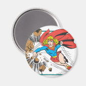 Supergirl Destroys Boulder Magneet (Voorkant / Achterkant)