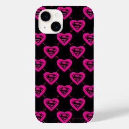 Supergirl diagonaal patroon Case-Mate iPhone 14 hoesje