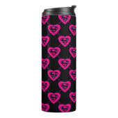 Supergirl diagonaal patroon thermosbeker (Gedraaid links)
