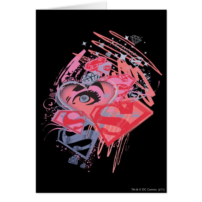 Supergirl Diamonds en Lips (Voorkant)