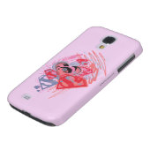 Supergirl Diamonds en Lips Case-Mate Samsung Galaxy Hoesje (Onderkant)