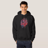 Supergirl Diamonds en Lips Hoodie (Voorkant volledig)