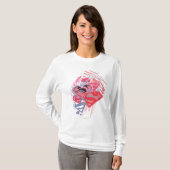 Supergirl Diamonds en Lips T-shirt (Voorkant volledig)