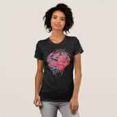 Supergirl Diamonds en Lips T-shirt (Voorkant volledig)