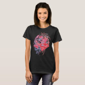 Supergirl Diamonds en Lips T-shirt (Voorkant volledig)