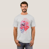 Supergirl Diamonds en Lips T-shirt (Voorkant volledig)