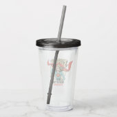 Supergirl doet alles beter dan jij acryl drinkbeker (Achterkant)