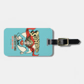 Supergirl doet alles beter dan jij bagagelabel (Voorkant horizontaal)