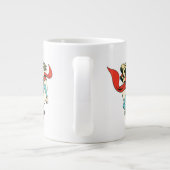 Supergirl doet alles beter dan jij grote koffiekop (Achterkant)