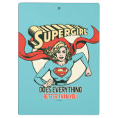 Supergirl doet alles beter dan jij klembord (Achterkant)