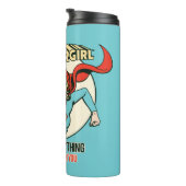 Supergirl doet alles beter dan jij thermosbeker (Geroteerd rechts)