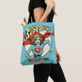 Supergirl doet alles beter dan jij tote bag (Dichtbij)
