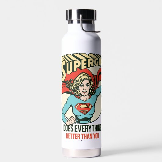 Supergirl doet alles beter dan jij waterfles (Links)