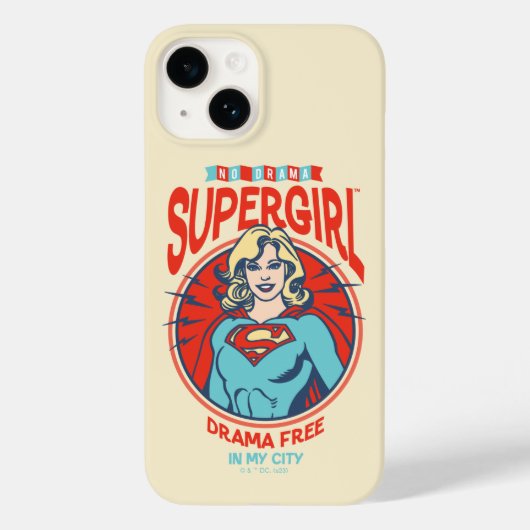 Supergirl Drama gratis in mijn stad Case-Mate iPhone Case (Achterkant)