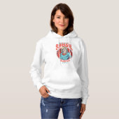 Supergirl Drama gratis in mijn stad Hoodie (Voorkant volledig)