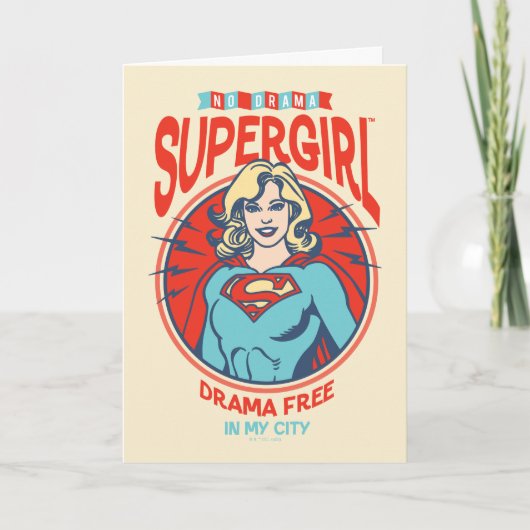 Supergirl Drama gratis in mijn stad Kaart (Voorkant)