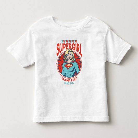 Supergirl Drama gratis in mijn stad Kinder Shirts (Voorkant)
