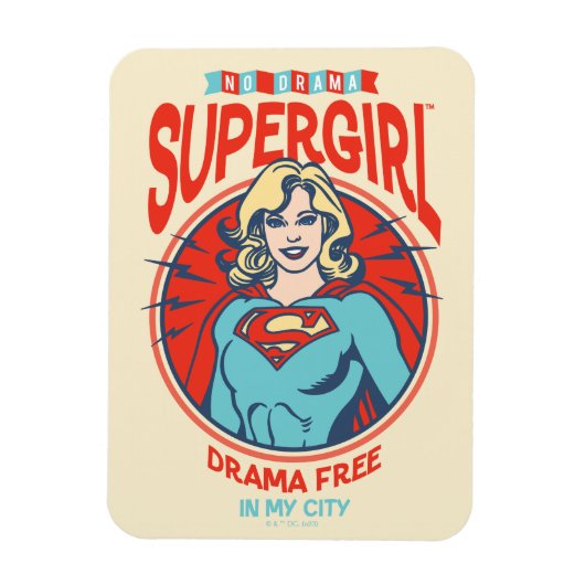 Supergirl Drama gratis in mijn stad Magneet (Verticaal)