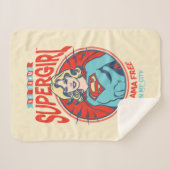 Supergirl Drama gratis in mijn stad Sherpa Deken (Voorkant (horizontaal))