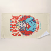 Supergirl Drama gratis in mijn stad Strandlaken (Voorkant)