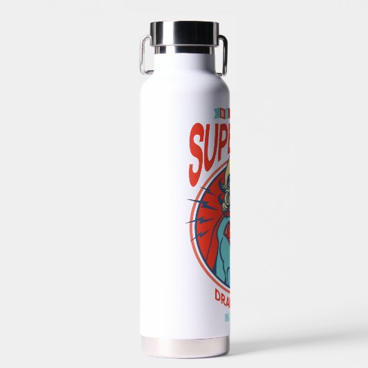 Supergirl Drama gratis in mijn stad Waterfles (Voorkant)