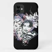 Supergirl Face Collage Case-Mate iPhone Case (Achterkant)
