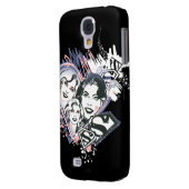 Supergirl Face Collage Case-Mate Samsung Galaxy Hoesje (Achterkant Links)