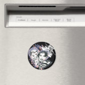 Supergirl Face Collage Magneet (Insitu (Vaatwasser))