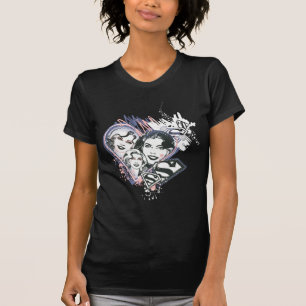 Supergirl Face Collage T-shirt